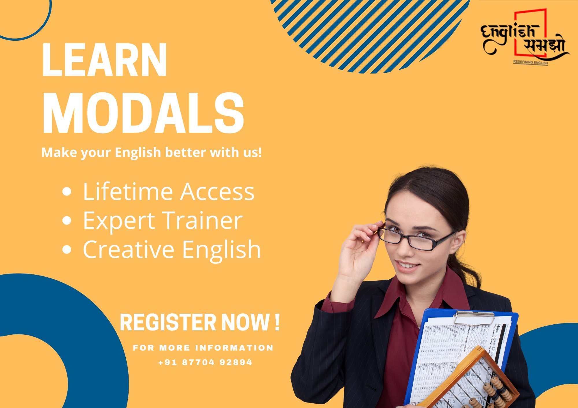 ​Speedy English Course (In Hindi) – Modals